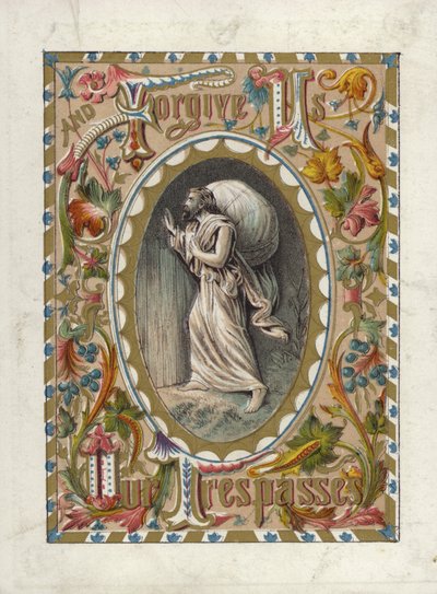 Modlitwa Pańska (kolor lito) autorstwa English School