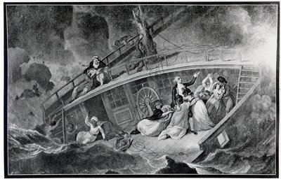 Strata East Indiaman "Halsewell", 6 stycznia 1786 r. autorstwa English School