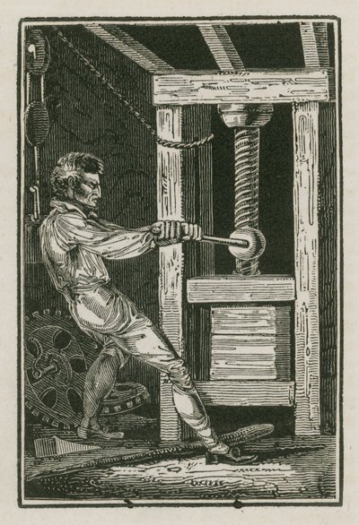 Mechanik (grawerowanie) autorstwa English School