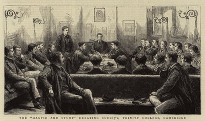 Towarzystwo dyskusyjne „Sroka i Kikut”, Trinity College, Cambridge autorstwa English School