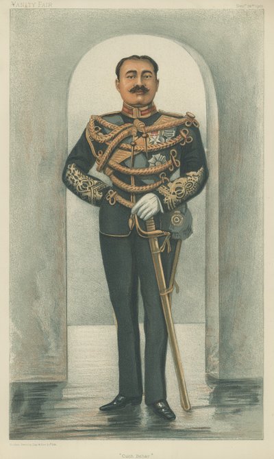 Maharadża Cooch Behar autorstwa English School