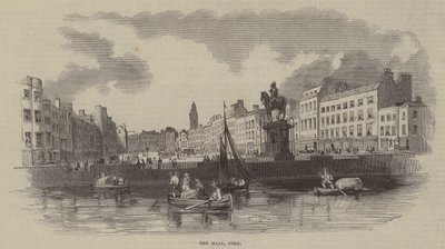 Centrum handlowe, Cork (grawerowanie) autorstwa English School