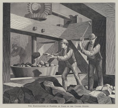 Manufaktura gipsu w Paryżu w Stanach Zjednoczonych autorstwa English School