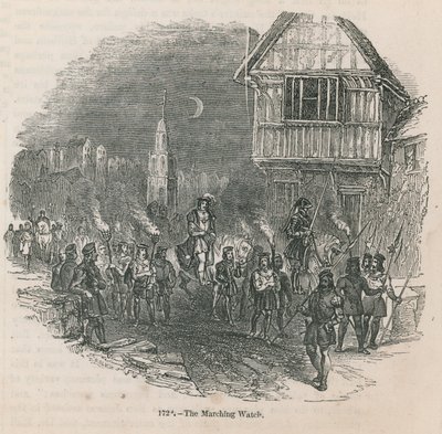 Maszerująca Straż autorstwa English School