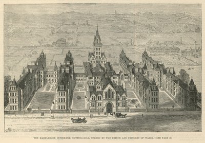 Szpital Marylebone, Ladbroke Grove Road, Notting Hill autorstwa English School