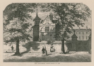 Szkoła Marylebone w 1780 r. autorstwa English School