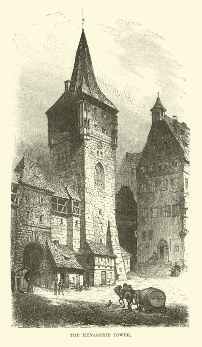Wieża Menażerii autorstwa English School
