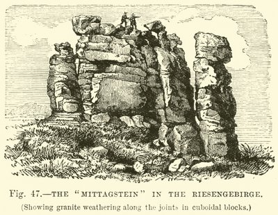 Mittagstein w Karkonoszach autorstwa English School