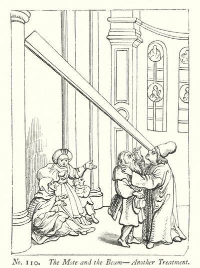 Mote and the Beam, kolejny zabieg (grawerunek) autorstwa English School