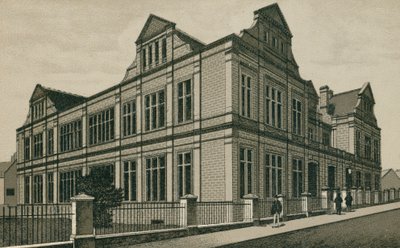 Muzeum, Ipswich (litografia) autorstwa English School