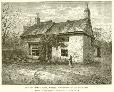 Stary Dwór, Morley, miejsce urodzenia Sir Titusa Salt autorstwa English School