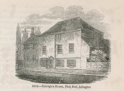 The Old Pied Bull Inn, Islington autorstwa English School