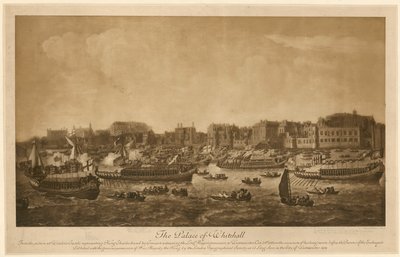 Pałac Whitehall, 1683 autorstwa English School
