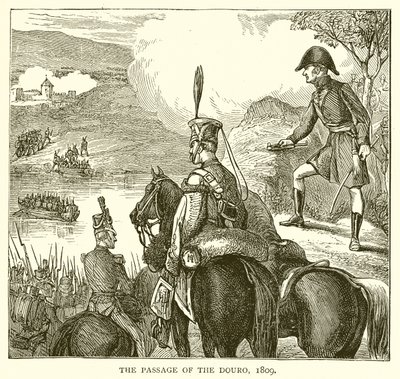Pasaż Douro, 1809 autorstwa English School