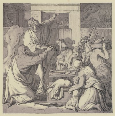 Pascha (grawerunek) autorstwa English School