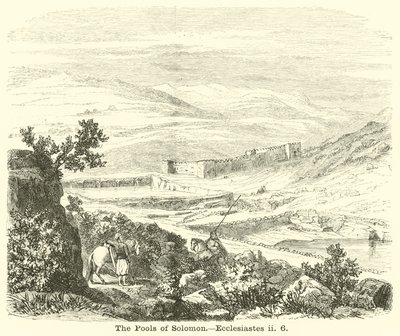 Stawy Salomona, Księga Koheleta, ii, 6 autorstwa English School