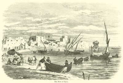 Port w Tyrze autorstwa English School