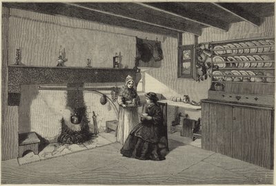 Królowa w Balmoral autorstwa English School