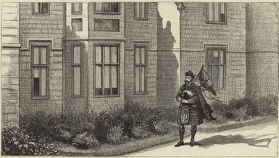 Królowa w Balmoral autorstwa English School
