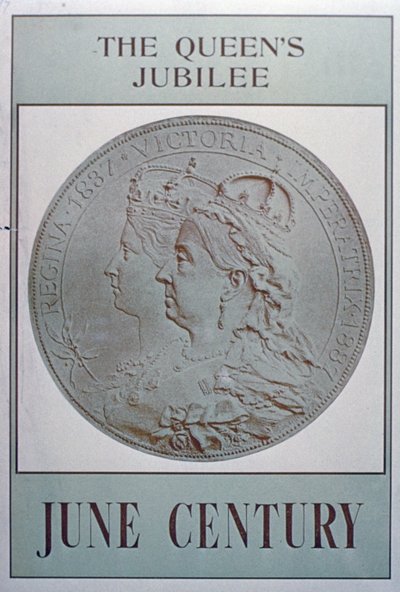 Jubileusz królowych 1837-87 autorstwa English School