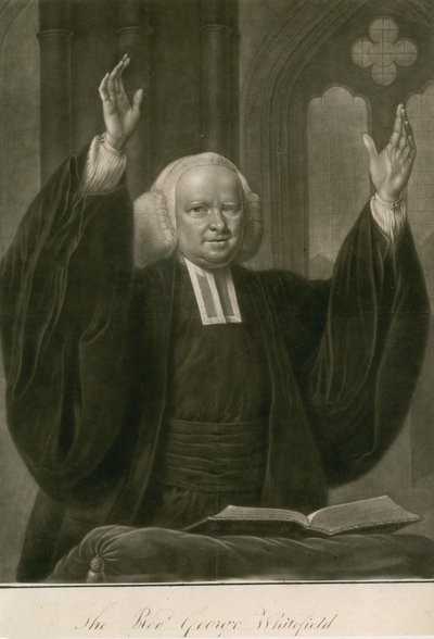 Wielebny George Whitefield, MA, jeden z założycieli Metodyzmu autorstwa English School