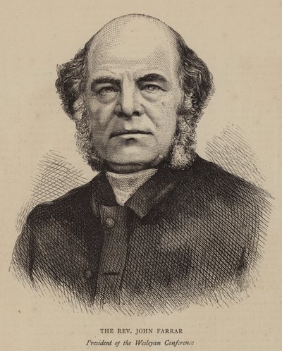 Wielebny John Farrar (grafika) autorstwa English School