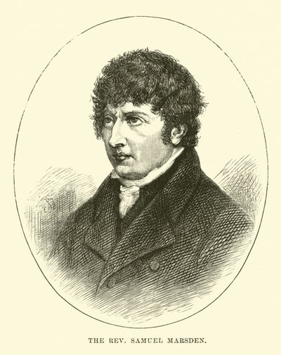 Wielebny Samuel Marsden autorstwa English School