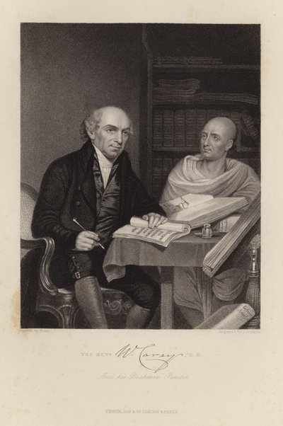 Wielebny William Carey autorstwa English School