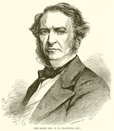 Właściwy kochanie. W.E. Gladstone, MP autorstwa English School