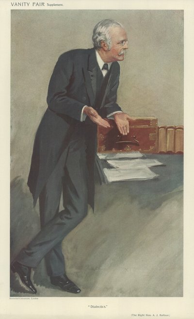 Wielce Szanowny A J Balfour, autorstwa English School