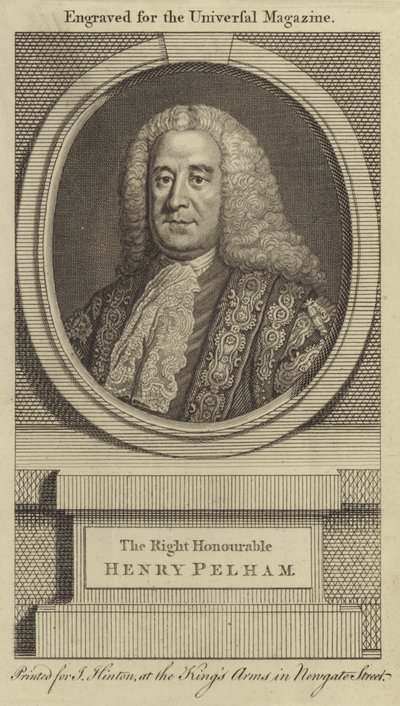 Wielce Szanowny Henry Pelham autorstwa English School