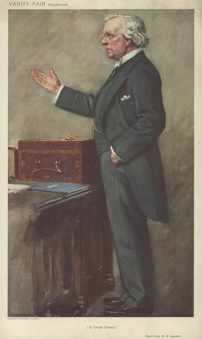 Szanowny Herbert Henry Asquith autorstwa English School