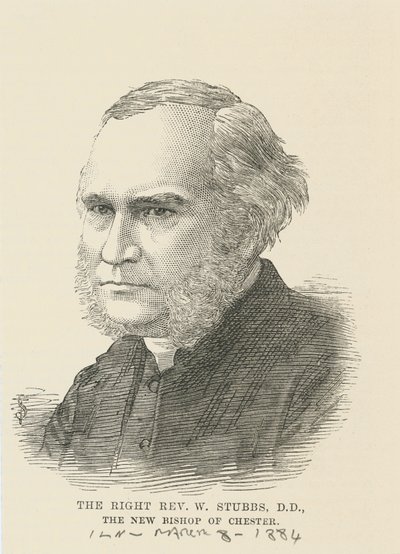 Właściwy wielebny William Stubbs autorstwa English School