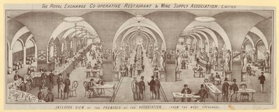 The Royal Exchange Co-operative Restaurant & Wine Supply Association Ltd autorstwa English School