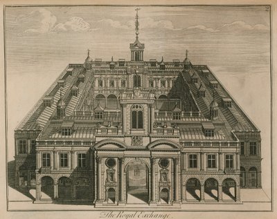 Giełda Królewska, Londyn autorstwa English School