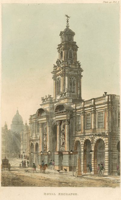 Giełda Królewska, Londyn autorstwa English School