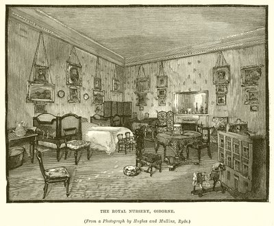 Królewski żłobek, Osborne autorstwa English School
