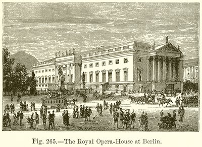 Royal Opera-House w Berlinie autorstwa English School