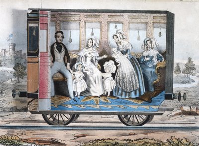 Wagon Królewski, ok. 1848 r. autorstwa English School