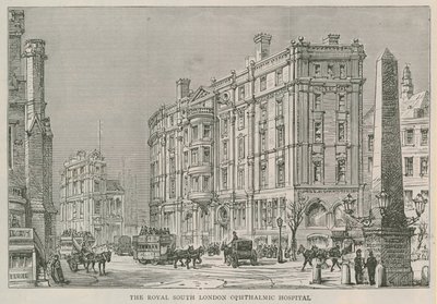 Królewski szpital okulistyczny w południowym Londynie autorstwa English School