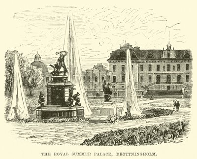 Letni Pałac Królewski, Drottningholm autorstwa English School