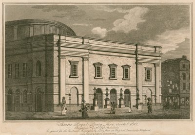 Teatr Królewski, Drury Lane, Londyn, wzniesiony w 1812 r. autorstwa English School