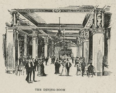 Russell Hotel, Russell Square: Jadalnia autorstwa English School