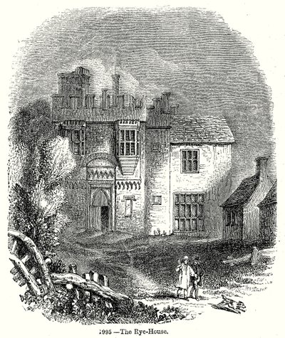 The Rye-House (rycina) autorstwa English School