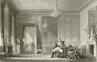 Abdykacja salonu, Fontainebleau autorstwa English School