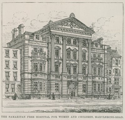 Samarytanin Wolny Szpital dla Kobiet i Dzieci, Marylebone Road autorstwa English School