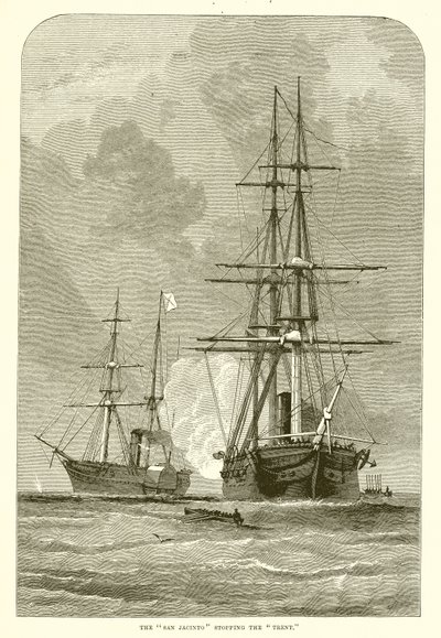 San Jacinto zatrzymuje Trent autorstwa English School