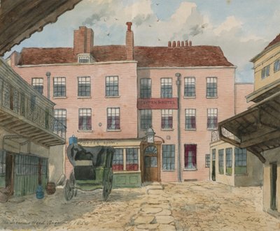 Głowa Saracenów, Snow Hill (wc na papierze) autorstwa English School