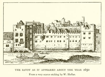 Savoy, jak się pojawił około roku 1650 autorstwa English School