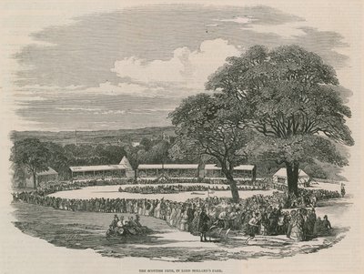 Szkocki festyn w Lord Hollands Park autorstwa English School